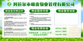 物业管理展板素材