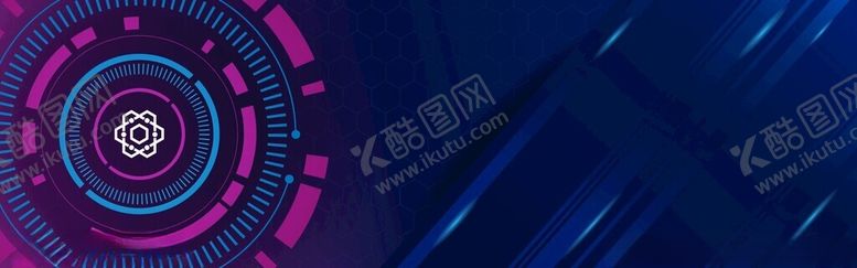 编号：86567705011859187842【酷图网】源文件下载-炫彩科技感环形图案背景