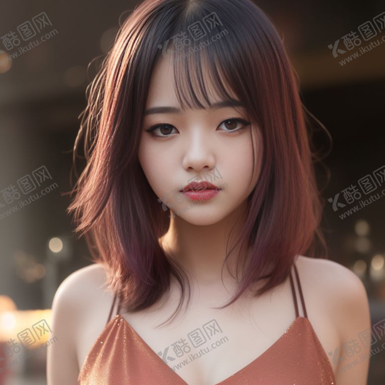 编号：39919501251134055547【酷图网】源文件下载-现代网红风格女孩