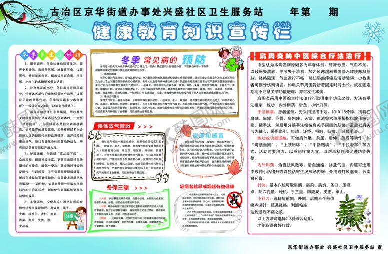 编号：27001110282022563377【酷图网】源文件下载-健康教育知识宣传栏