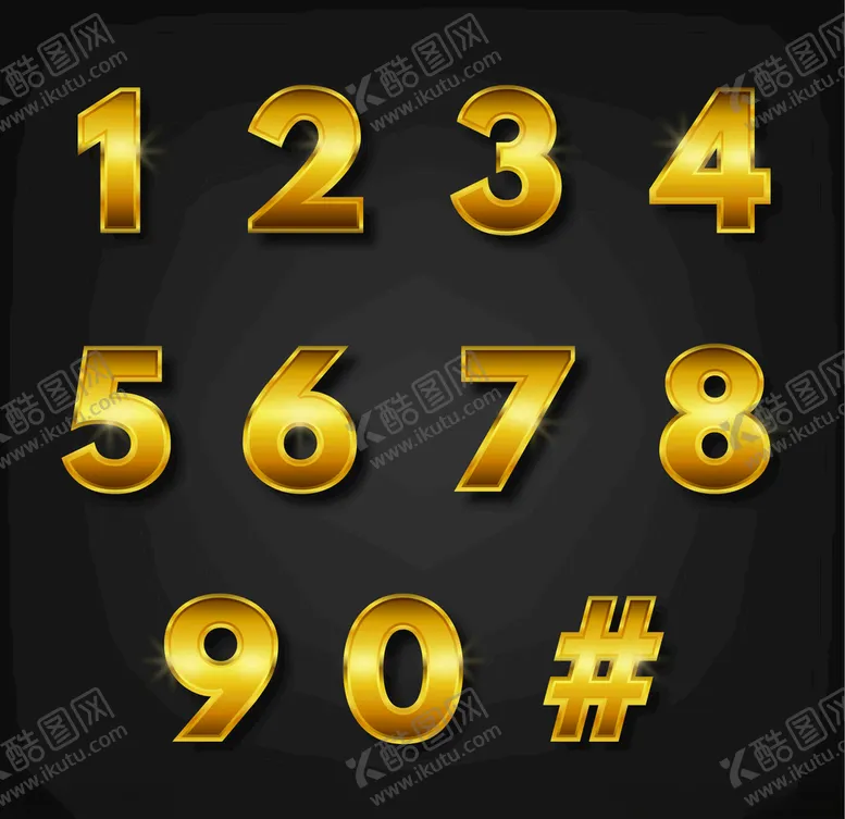 编号：38048404090751383680【酷图网】源文件下载-数字