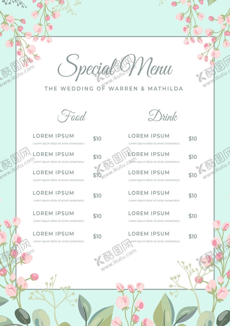 编号：73689709270506369868【酷图网】源文件下载-菜单