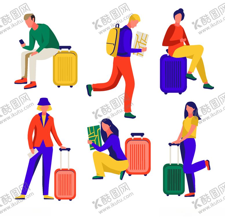 编号：52999605130126027265【酷图网】源文件下载-旅客游客