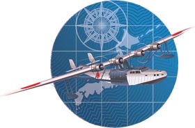 卡通造型民航客机飞机图片