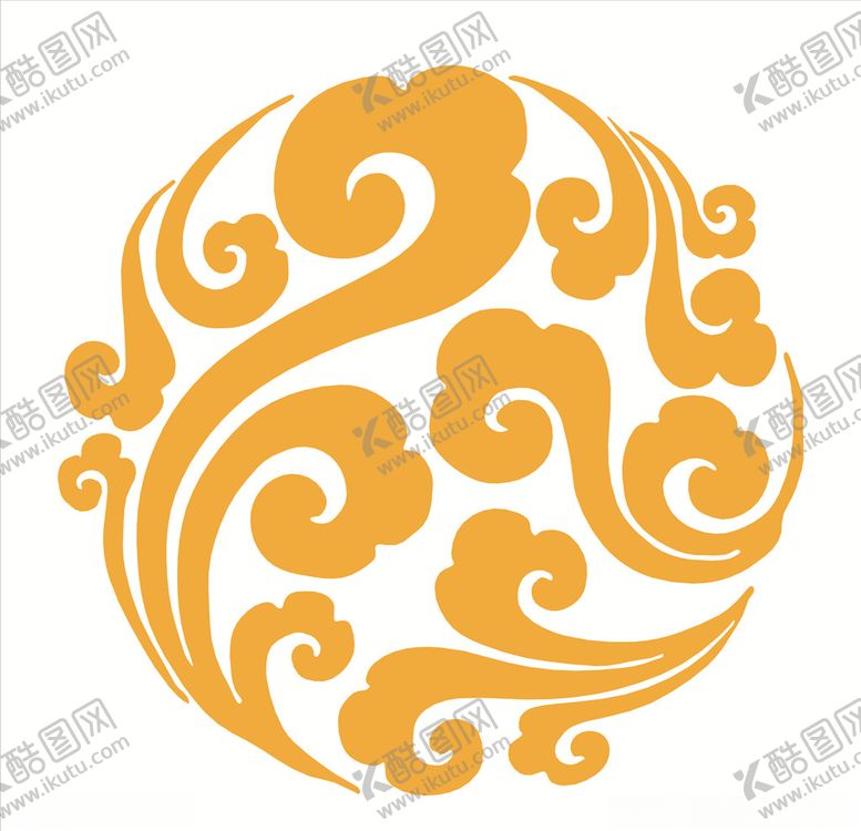 编号：25751607132142383399【酷图网】源文件下载-中式祥云