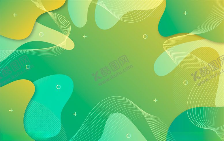 编号：66159809251717097555【酷图网】源文件下载-绿色波纹背景