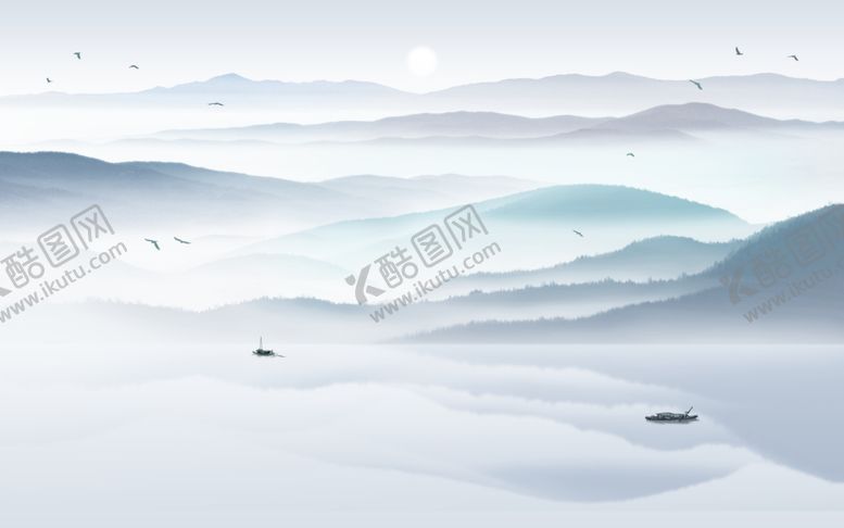 编号：27214706232240578136【酷图网】源文件下载-水墨山水