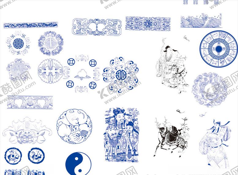 编号：65275909231903495863【酷图网】源文件下载-传统图案书籍插画中国元素