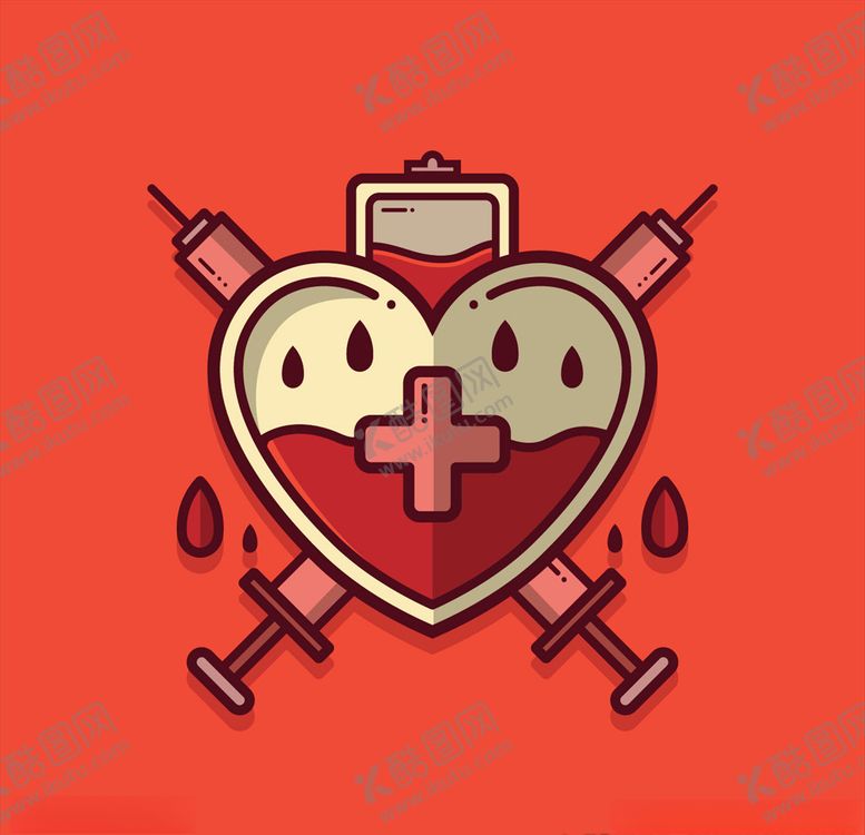 编号：61533709280953417796【酷图网】源文件下载-献血