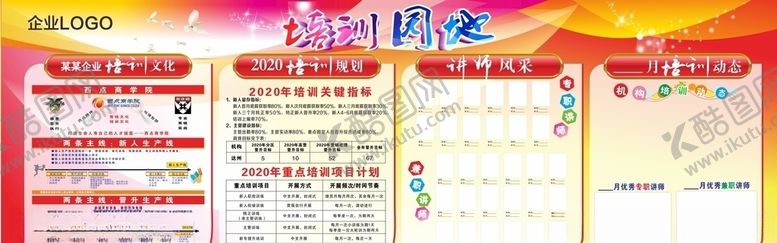 编号：47916010220128377325【酷图网】源文件下载-2020培训园地模版