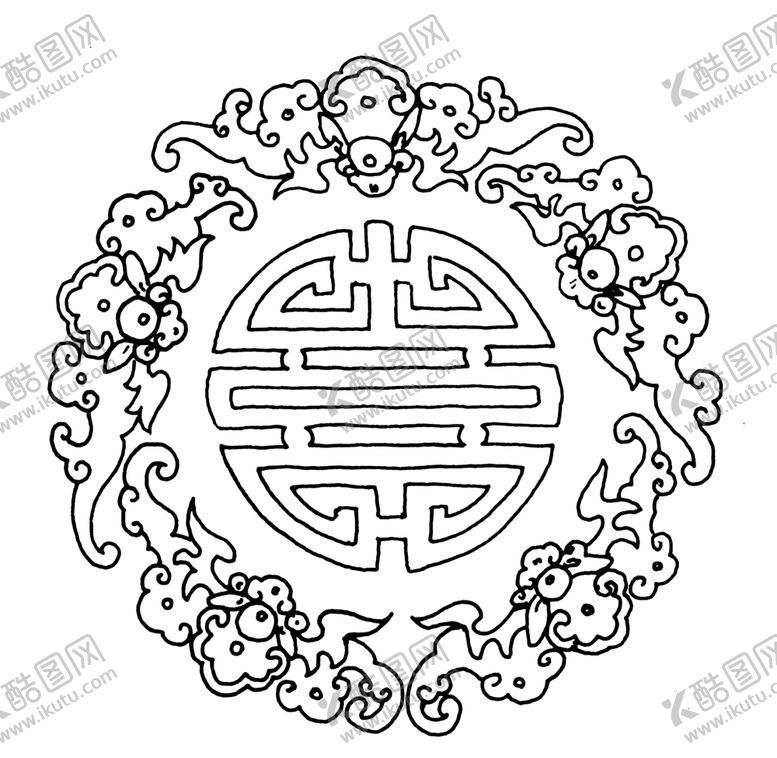 编号：80699610150024132390【酷图网】源文件下载-中国传统吉祥图案