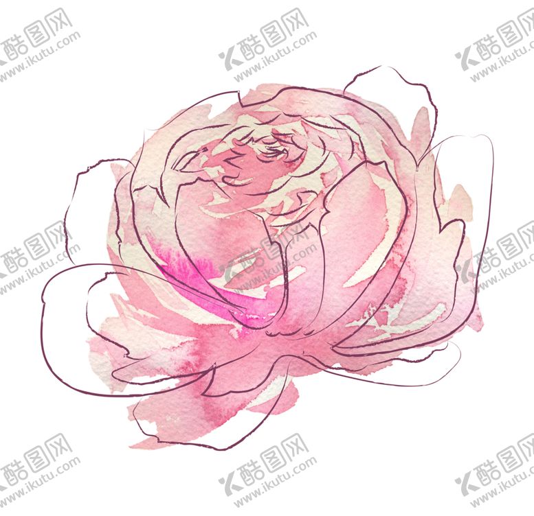 编号：27440006260140555059【酷图网】源文件下载-植物手绘水彩
