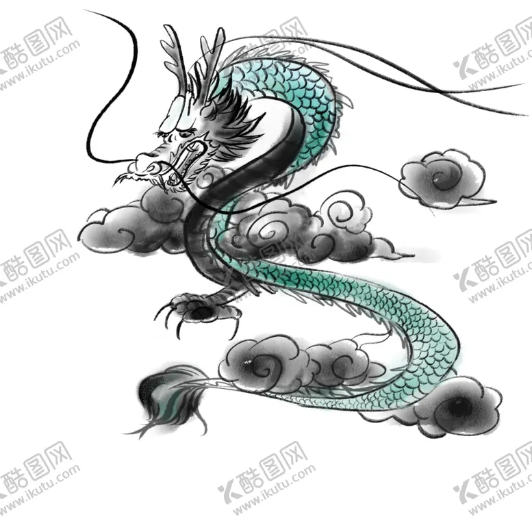 编号：84537809111507371079【酷图网】源文件下载-龙纹图标图形标志标识素材