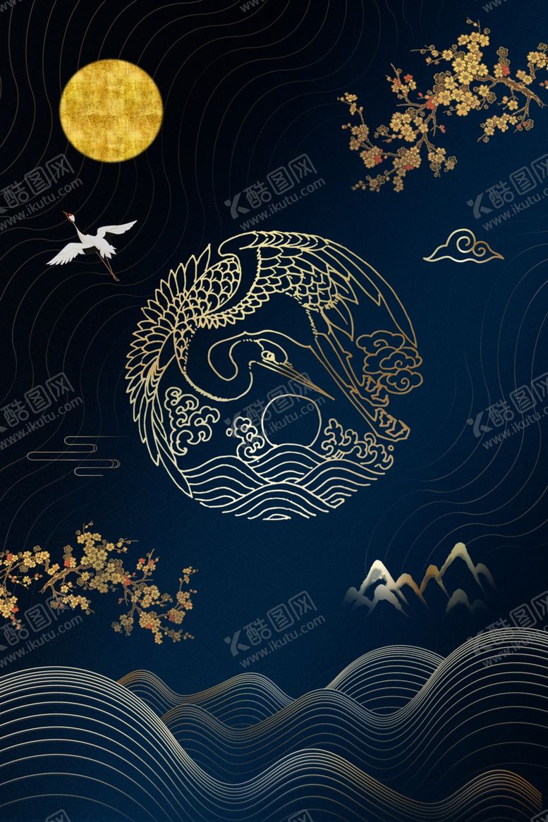 编号：59462807050736139592【酷图网】源文件下载-新中式底纹背景
