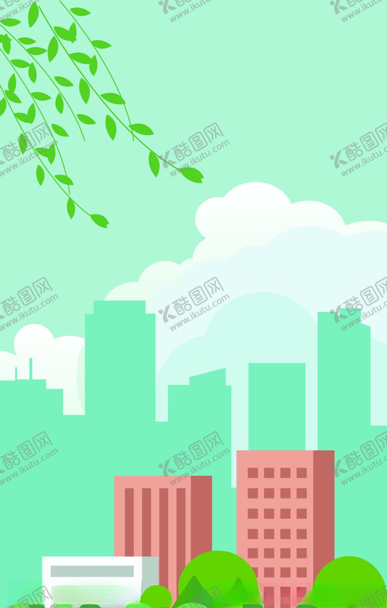 编号：73453110090917185874【酷图网】源文件下载-春天城市