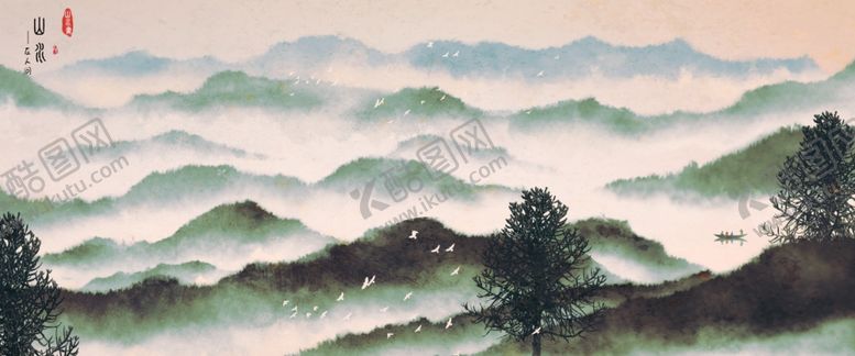 编号：82649407080112265321【酷图网】源文件下载-水墨画