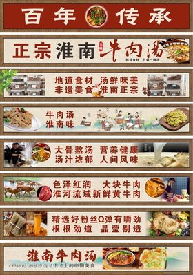 牛肉汤展板
