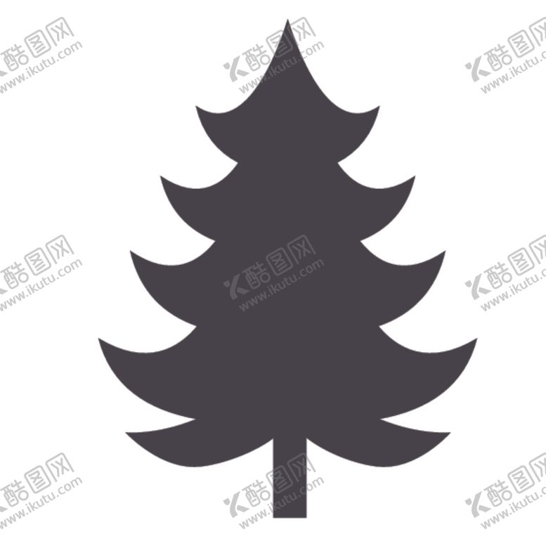 编号：38176110030110428029【酷图网】源文件下载-植物树木剪影