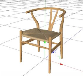 C4D模型椅子