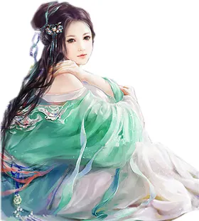 古装帅哥美女插画图片风壁纸二次元汉服神