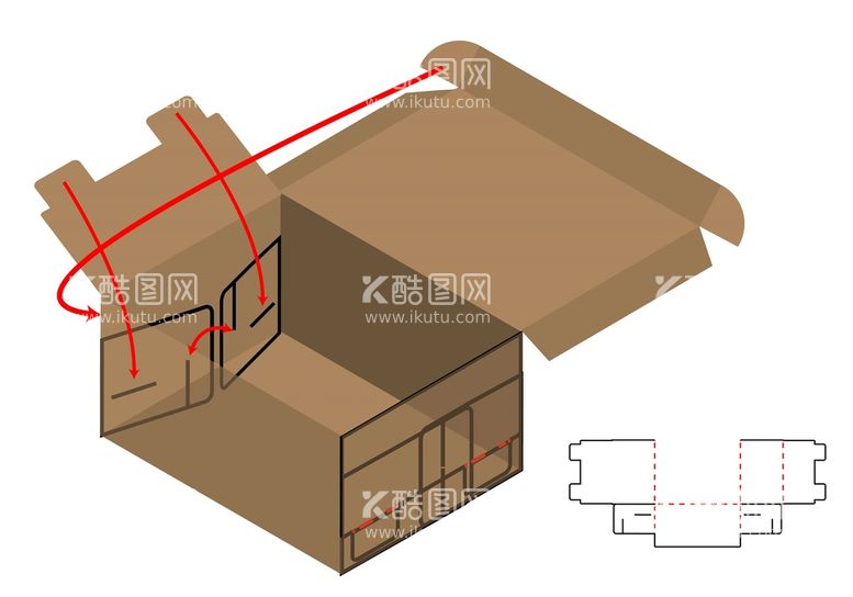 编号：31857909151953399421【酷图网】源文件下载-包装刀模