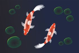自然风光插画