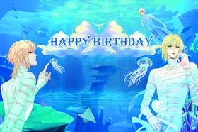 生日快乐展板