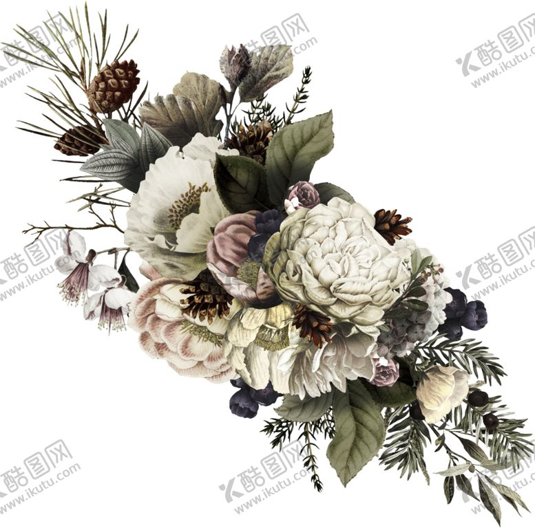 编号：61096509201331463758【酷图网】源文件下载-装饰花png