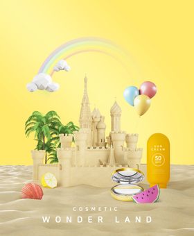 创意立体倒计时海报