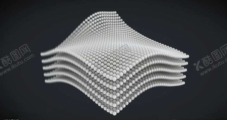 编号：11248105120335588881【酷图网】源文件下载-C4D模型动画分子面料弹性