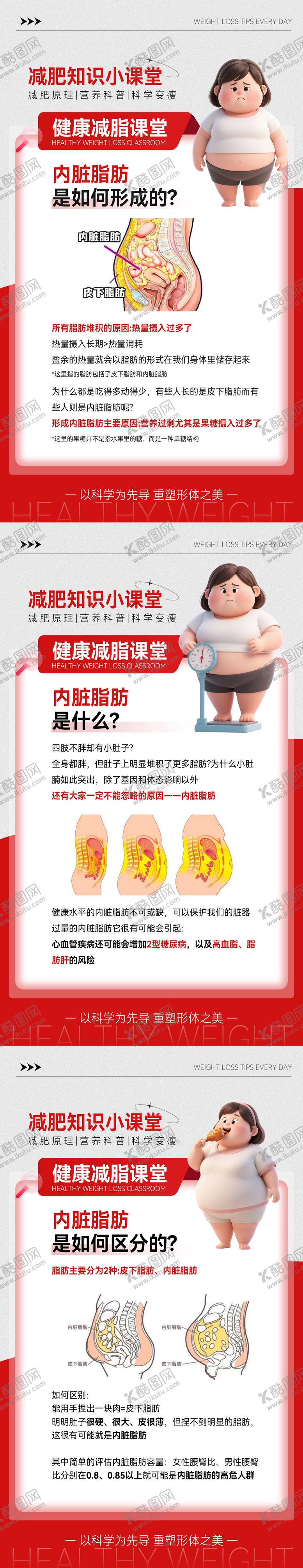 编号：62108105042137343998【酷图网】源文件下载-减肥减脂健康课堂海报