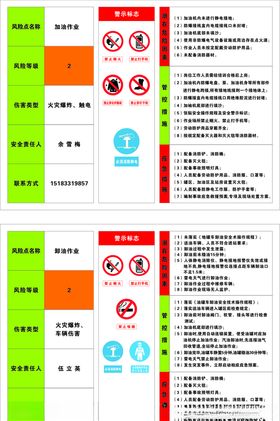 风险告知卡