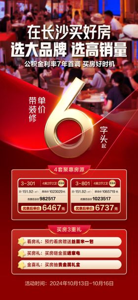 特价房源人气海报