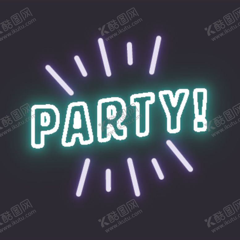 编号：71757709231052589836【酷图网】源文件下载-霓虹灯发光创意图案