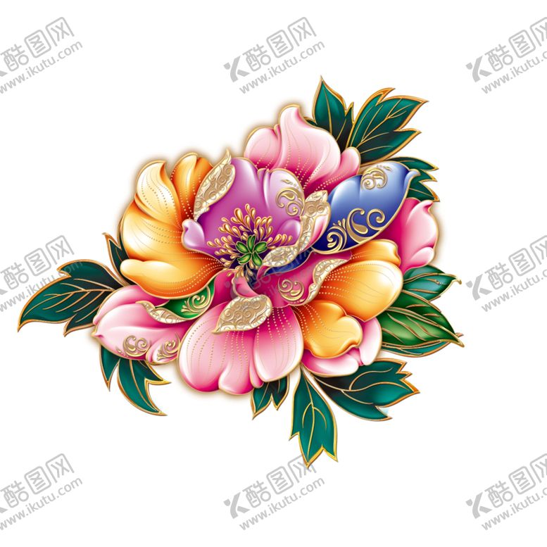 编号：75865409120054121336【酷图网】源文件下载-牡丹花