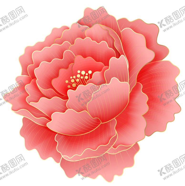 编号：97779312222357066400【酷图网】源文件下载-高清牡丹花 