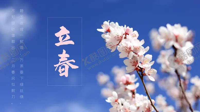 编号：54090801181800435943【酷图网】源文件下载-立春海报