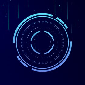 科技背景电子企业会议庆典