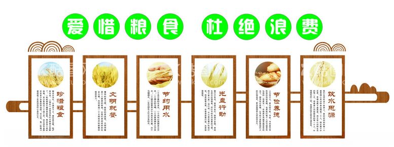 编号：90235912220619064491【酷图网】源文件下载-食堂文化形象墙