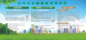 公共卫生健康教育宣传栏