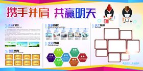 企业发展楼道梯文化墙文化墙