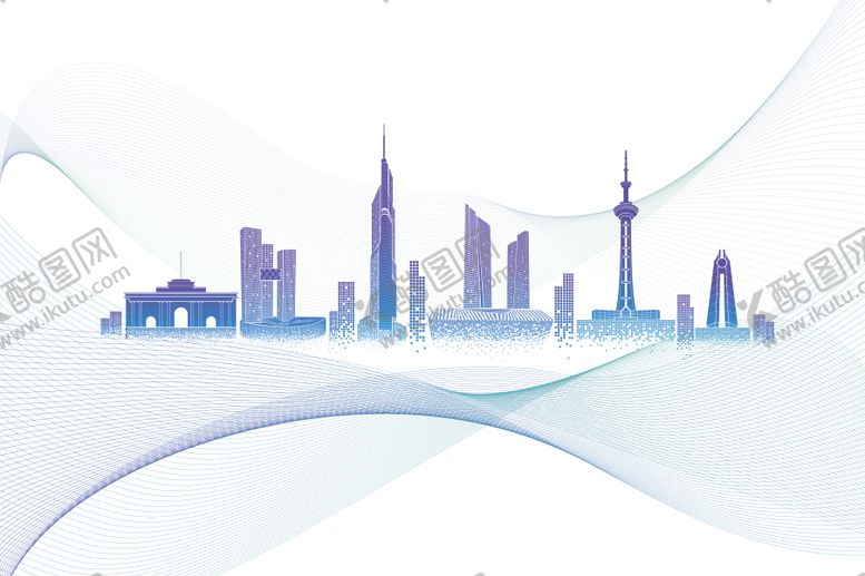 编号：78947312061031471966【酷图网】源文件下载-扁平简约城市建筑装饰元素