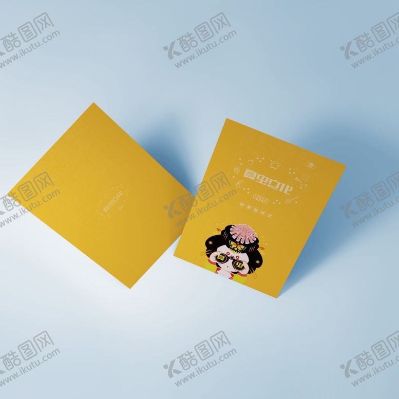 编号：19287409260839446116【酷图网】源文件下载-折页展示样机