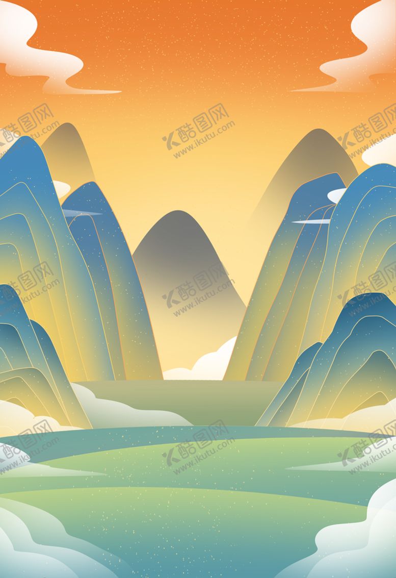 编号：69270810181520301450【酷图网】源文件下载-国潮海报 