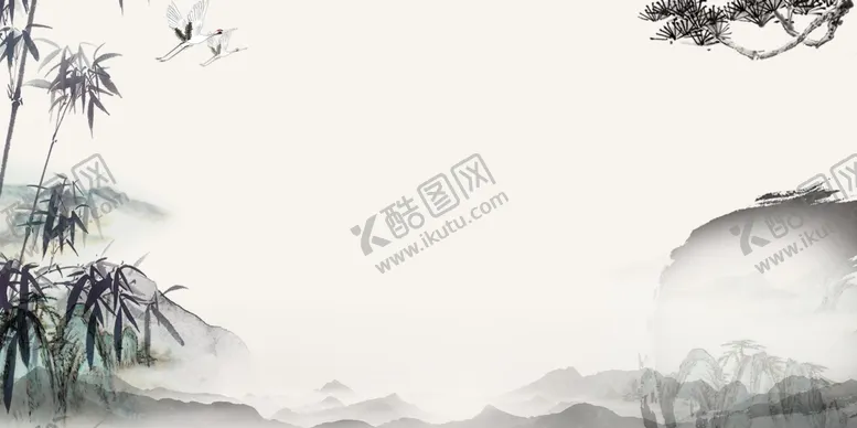 编号：43876106191505023941【酷图网】源文件下载-中国风山水背景
