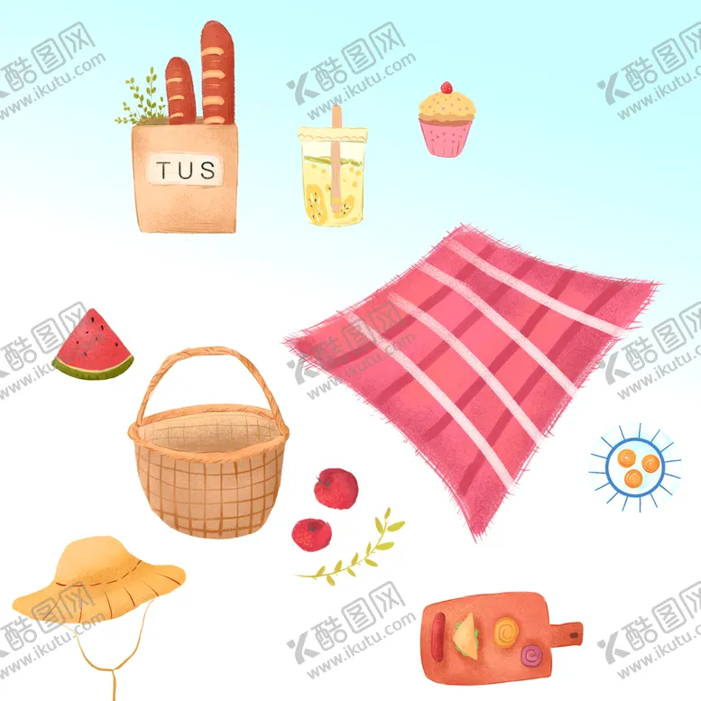 编号：31246510090845089840【酷图网】源文件下载- 踏青用品