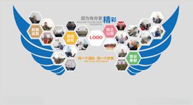 翅膀照片墙