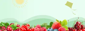 果蔬海报水口味绿色产品菜店优质水