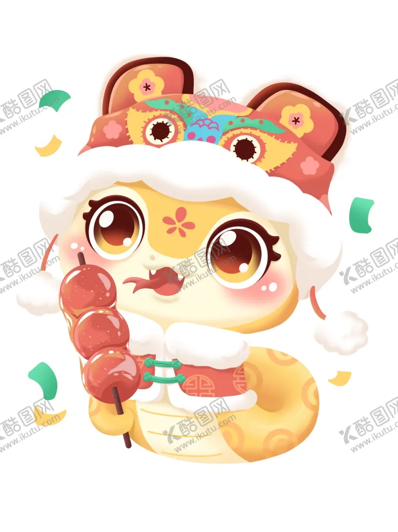 编号：59986901292127486474【酷图网】源文件下载-蛇年插画