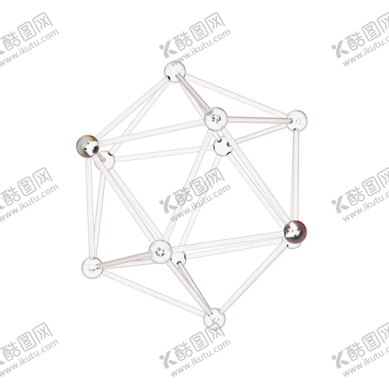 编号：13764102091136429556【酷图网】源文件下载-3D几何玻璃素材